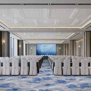 Alfombra para Sala de Conferencias Antideslizante y Antiincrustante, Tejido a Máquina, Protección Antibacteriana Especial, Duradera - Product Image 4