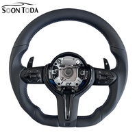 Volant en cuir classique en forme de D en stock pour BMW Série F F30 F10 E60 320i E90 E46 E92 F32 F20 F36 F22 M340i 330i 540i