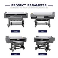 Imprimante grand format 1M avec sublimateur et buse Epson I3200 pour publicité, affiches extérieures, covering de véhicules, caissons lumineux et papier