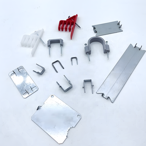 Connecteurs de serrage de câble électriques gris en plastique 1/2 \ "connecteur de boucle de fixation de fil gainé de PVC non métallique - Product Image 6