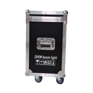 ไฟสปอตไลท์เคลื่อนที่ประสิทธิภาพสูง 295W ทำจากอลูมิเนียมอัลลอย พร้อมระบบควบคุม Dmx512 สำหรับไฟส่องสว่างสถานที่จัดงานดิสโก้ อุณหภูมิสี 8000K - Product Image 3