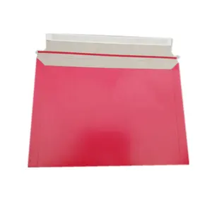 Self Seal Photo Document Mailers Rigid Stay Flat Mailer Envelope Packaging Cardboard Mailer For Art Prints, Photos, CDs, Books