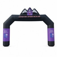 Arche gonflable d'extérieur pour la promotion de la marque, impression personnalisée du logo pour les salons professionnels, les expositions et les promotions