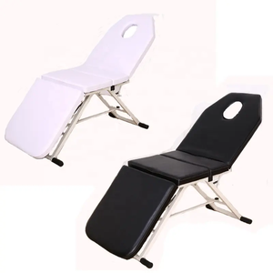 Lit de <span class=keywords><strong>massage</strong></span> pliable en métal/fer réglable de haute qualité pour les salons de beauté et les traitements de spa - Product Image 6
