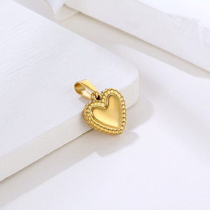 Olivia or 18 carats à la mode coeur lune acier inoxydable Vintage oeil d'Horus femmes hommes pendentif bijoux de mode pour la fabrication de bijoux - Product Image 3