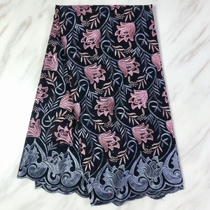 Di alta qualità cotone coreano svizzero pizzo africano Voile lucido cotone pizzo africano svizzero - Product Image 6
