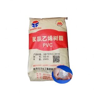 Polyvinyl <b>Chloride</b> Homopolymer Virgin for Fitting Grade PVC Resin Sg8 K57-59 25kg Per Bag - Product Image 3