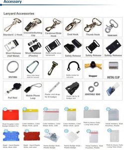 Zhongshan Lianxin Bestselling Home Appliance Double Sided Printed 10*900Mm Lanyard With a <b>J</b> <b>Hook</b> Attachment - Product Image 3