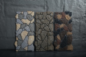Losa Grande de Piedra <span class=keywords><strong>Caliza</strong></span> Triturada Pu Fortress, Tipo Ladrillo para Paredes Exteriores Culturales, para Paisajismo de Patios Exteriores, Piedra Natural - Product Image 6