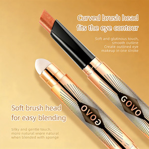 <span class=keywords><strong>GOVO</strong></span> – Crayon fard à paupières scintillant longue tenue et waterproof, illuminateur, pour les yeux – Vente en gros – Usine de cosmétiques OEM - Product Image 2