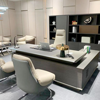 Bureau de direction de luxe pour PDG et managers, mobilier de bureau design