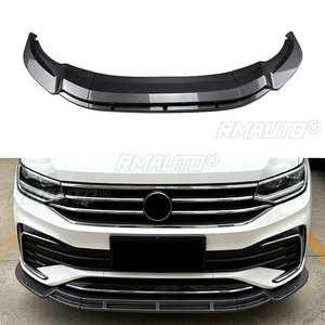Paraurti anteriore labbro Spoiler diffusore splitter Body Kit grembiuli copertura protezione Trim per Volkswagen Tiguan <span class=keywords><strong>Rline</strong></span> 2021 + - Product Image 1