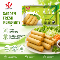 Promo Panas OEM Lumpia Sayuran Beku Pasokan Langsung Pabrik Lumpia Goreng Renyah Berkualitas Tinggi untuk Camilan Pesta