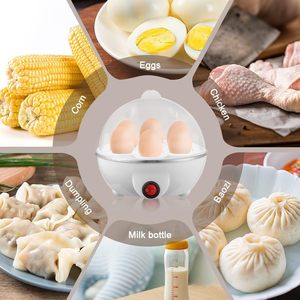 STELLAR PATH TY-260528-909 Cocedor de Huevos Eléctrico Automático de Una Sola Capa, Fuente de Alimentación de 220v, Cocedor de Alimentos Doméstico de Plástico - Product Image 5
