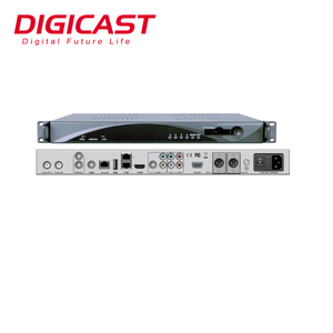 Digicast สำหรับเครื่องถอดรหัสสัญญาณดาวเทียมหลายช่องส่วนหน้าแบบเกตเวย์พร้อมเครื่องรับสัญญาณคู่และการจัดการเว็บ - Product Image 2