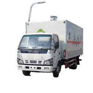 New Euro 4 Diesel Truck 4x2 Manual Transmission Dangerous Explosive Transport Vehicle with Pickup Type Carrying Capacity