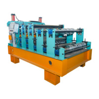 Machine à cintrer les tôles d'acier colorées à double couche, équipement de formage de rouleaux pour toits en arche