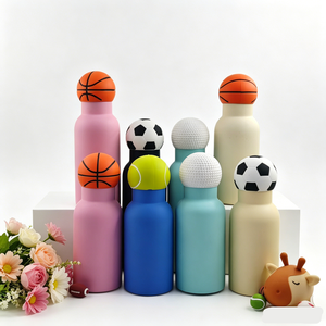Bouteilles d'eau sportives en acier inoxydable 2026, forme boule de <span class=keywords><strong>bowling</strong></span>, motif marbré, <span class=keywords><strong>pour</strong></span> boissons gazeuses - Product Image 5
