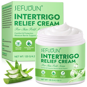 Crema SEFUDUN Intertrigo Relief 120g, Ungüento para el Cuidado <span class=keywords><strong>de</strong></span> las Pieladas <span class=keywords><strong>con</strong></span> Óxido <span class=keywords><strong>de</strong></span> <span class=keywords><strong>Zinc</strong></span> y Aloe para Aliviar la Dermatitis por Fricción, Humectante y Protector <span class=keywords><strong>de</strong></span> la Barrera Cutánea - Product Image 1