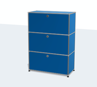 Commode modulaire en acier inoxydable, table de chevet pour chambre à coucher, buffet pour salle à manger, meuble TV pour salon