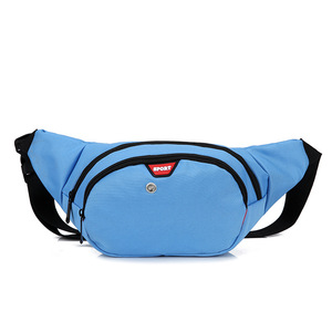 Bolsa de Pecho Deportiva para Hombre con Logotipo Personalizado, Bolsa Cruzada para Ciclismo, Riñonera Multifuncional de Nailon - Product Image 1