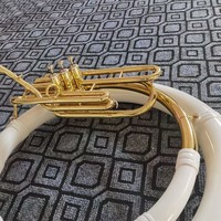 Factory Direct Sale B-flat Sousaphone Professional Brass Instrument for Band Performances