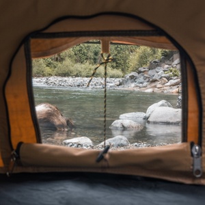 Nhà Máy Giá Úc ngoài trời Cắm Trại Đi Bộ Đường Dài không thấm nước vải duy nhất Swag Lều để bán - Product Image 6