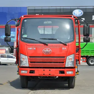 FAW 4 Tons Diesel Engine Left Steering 110HP Small Dump Truck With Tipper Box