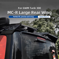 Pour GWM Tank 300 MC-R Sport, Grand Spoiler Arrière, Déflecteur de Vent de Toit, Pièces de Modification Extérieure Sans Perçage