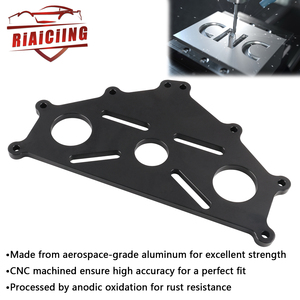 AOSU für Chevy LS1 LSX Duramax BBC SBC Hochleistungs-Motorständer-Adapterplatte zum Direktanschrauben ENM042-BK - Product Image 5