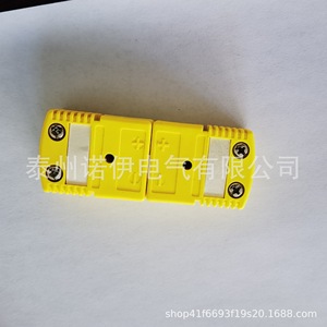 K Type Thermocouple Plug Socket OSTQ K MF <b>Quick</b> Connect Temperature Sensor <b>Connector</b> 12.75 Mm Measurement Wire - Product Image 3