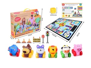 Tappetino da Gioco per Bambini DWI, Grande Tappeto Antiscivolo con Strade Cittadine, Gioco Educativo di Guida, Tappeto per Interni ed Esterni, Regalo per Bambini e Bambine - Product Image 3