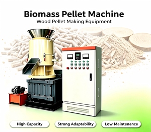 Machine à granulés de sciure de bois professionnelle avec certificat CE, prix biomasse, à vendre - Product Image 1
