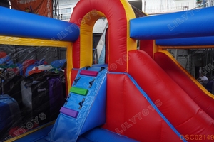 Lilytoys - <span class=keywords><strong>Casa</strong></span> Inflable Personalizada con Tobogán, PVC Comercial, Castillo Inflable Colorido <span class=keywords><strong>para</strong></span> <span class=keywords><strong>Fiestas</strong></span> Infantiles y Eventos - Product Image 6