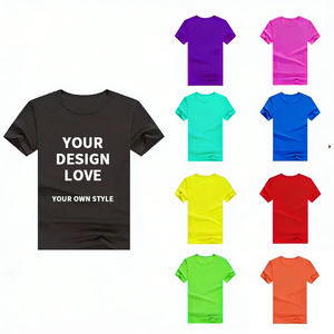 Camisetas Personalizadas Ujoy para Hombre, 100% Poliéster, Blancas y Negras, Lisas para Sublimación, para Artículos Promocionales - Product Image 1