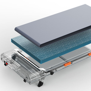 Xách tay nhà đi bộ pad có thể gập lại nghiêng dưới bàn Máy chạy bộ với đôi hấp thụ sốc điều khiển từ xa LED hiển thị - Product Image 6