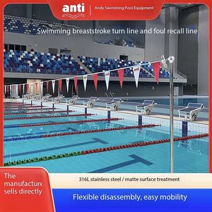 Jinde 6cm Cuerda de carril de <span class=keywords><strong>piscina</strong></span>/Flotadores (<span class=keywords><strong>PVC</strong></span> + Material UV Fuerte durabilidad) Herramientas y accesorios de <span class=keywords><strong>piscina</strong></span> para revestir su <span class=keywords><strong>piscina</strong></span> - Product Image 2