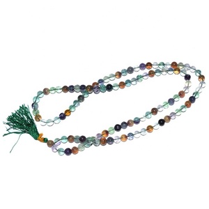 Vente en gros de perles d'aventurine verte de haute qualité sculptées en pierre d'agate naturelle Jap Mala produit d'énergie spirituelle en pierre de cristal - Product Image 6