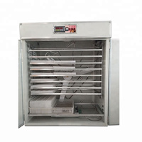 Incubateur industriel en acier inoxydable pour œufs de poulet, machine couveuse automatique à vente