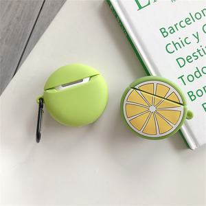 เคสซิลิโคนหูฟังลายผลไม้สุดน่ารัก ส้ม แตงโม กีวี สำหรับ <span class=keywords><strong>AirPods</strong></span> - Product Image 2