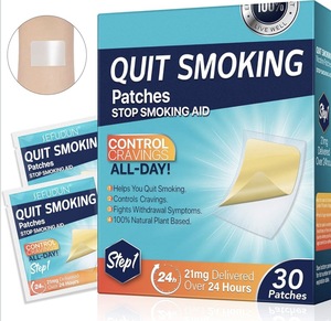 Patchs anti-tabac trois-en-un avec extrait de thé vert pour aider les hommes et les femmes à arrêter de <span class=keywords><strong>fumer</strong></span> - Product Image 1