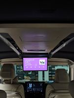 Écran tactile IPS 15,6 pouces Android 14 Full HD USB, moniteur de toit rabattable pour voiture, TV pour Toyota Vellfire 40 & Alphard 2026 Dual Motor
