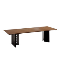 Escritorio de Oficina Moderno y Minimalista de Madera Maciza, Escritorio Ejecutivo, Escritorio Creativo, Escritorio para Estudio en Casa, Banco de Trabajo, Escritorio para Computadora de Oficina