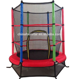 <span class=keywords><strong>Petit</strong></span> <span class=keywords><strong>Trampoline</strong></span> de lit pliant, lit de saut avec <span class=keywords><strong>filet</strong></span> de sécurité, 55 pouces, livraison gratuite - Product Image 5