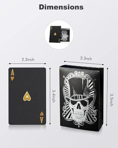 Оптовый набор водонепроницаемых пластиковых игральных карт из ПЭТ для улицы и казино - Product Image 3