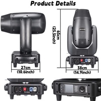 Marslite Beam 400 CMY CTO Sharpy Licht Moving Head Bühnenlicht 400W 3-in-1 Sky Beam Licht Moving Light Beam-Licht für DJ-Konzerte