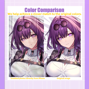 Housse d'Oreiller Corporel de Waifu Séduisante – Dakimakura <span class=keywords><strong>Otaku</strong></span> Personnalisé, Longue Housse d'Oreiller Animé, Design Personnalisable 2 VOIES - Product Image 3