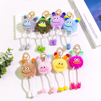 Porte-clés Pomme de Terre en Peluche - Pendentif de Sac, Breloque Jouet en Peluche Mignon et Original