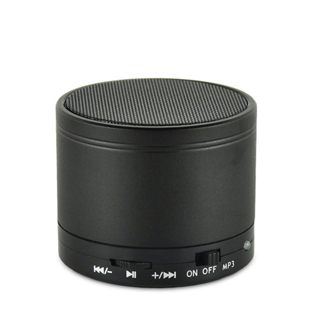 S10 Metal Mini Portable Bluetoothes Speaker Outdoor Support TF Card FM Subwoofer Stereo Wireless Speakers