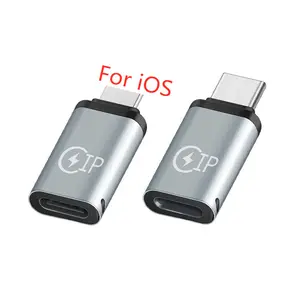 Para iPhone adaptador a tipo C OTG convertidor Metal 5A cargador rápido Adaptador tipo C conector para Apple 2023